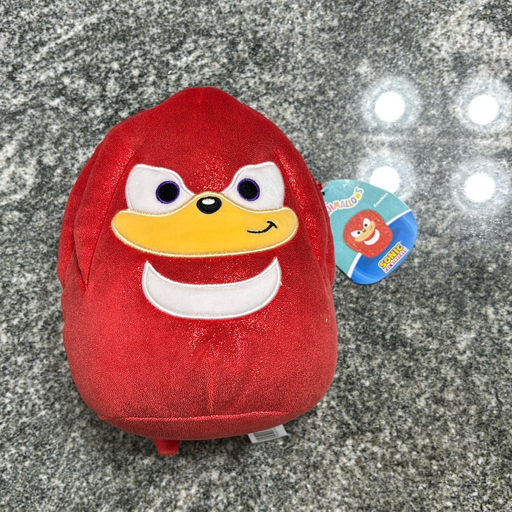 Knuckles metallic squishmallow *brand new*